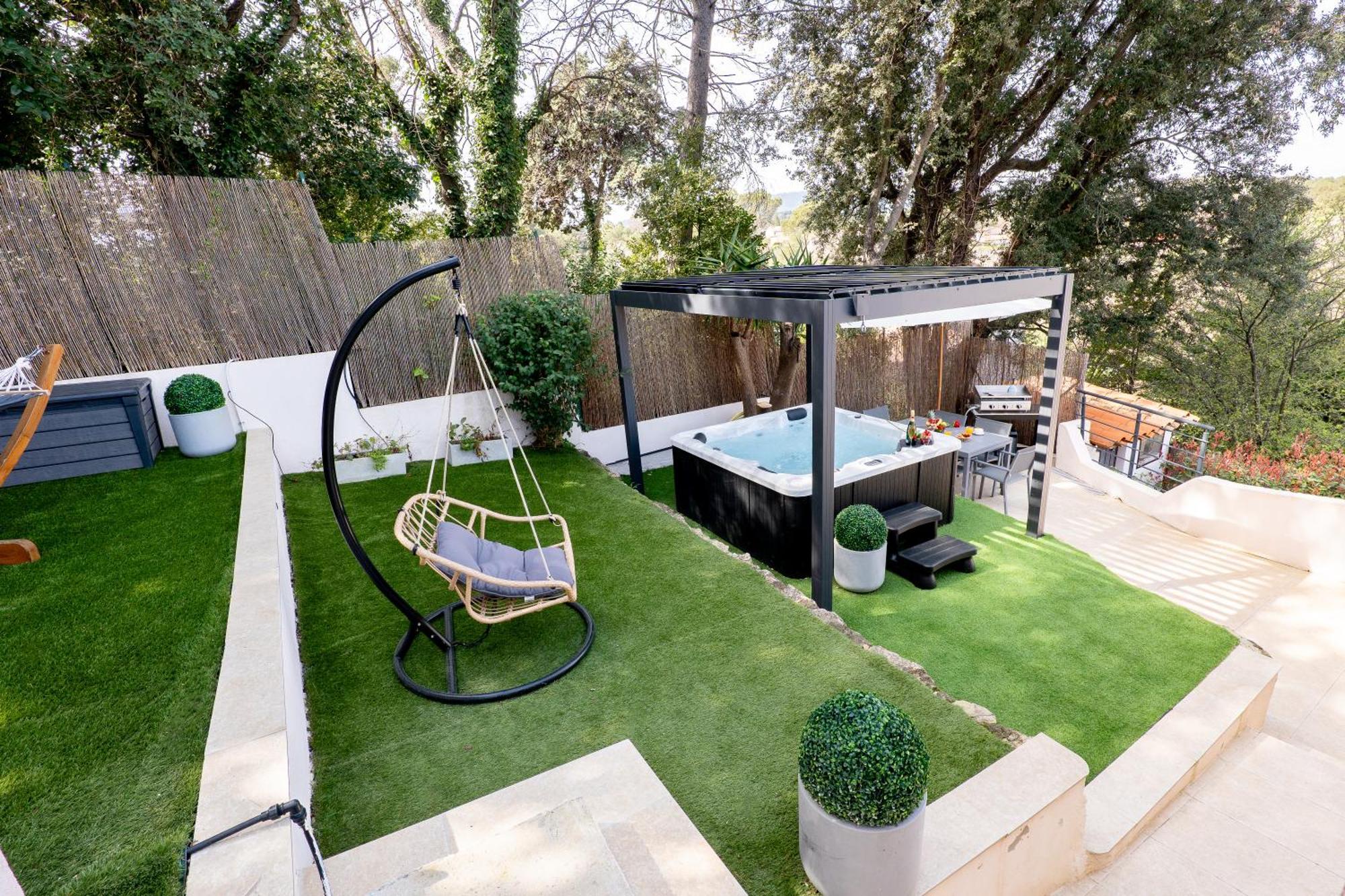 Вилла Piscine-Jacuzzi-Videoprojecteur-Clim La Perle Rare Мужен Экстерьер фото
